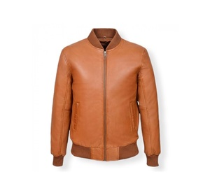 Chaqueta de piel de aviador para hombre, piloto volador - Product Image 4