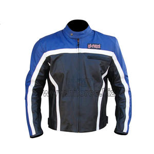 All Weather New Design Hombres Chaquetas con cremallera Motocicleta Chaquetas de carreras de motos hechas a medida Cuero - Product Image 5