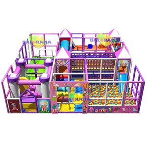 Parque de Actividades de circo, patio de juegos interior, 8x8x3 metros, patio de juegos Softplay de Turquía, fabricación de área - Product Image 3