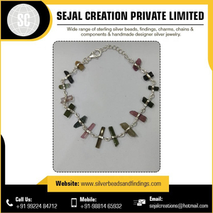 Fabricante indio de cadenas de Plata de Ley 925, joyería de oro como forma para collares/patrón de número de regalo - Product Image 2