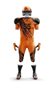Camiseta de Fútbol Americano Personalizada al por Mayor, Impresa por Transferencia de Calor, Transpirable, Talla Grande, para Adultos, Manga Corta, Verano, 100% - Product Image 4