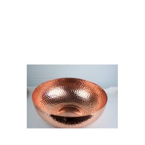 Bol en cuivre le plus vendu, grande taille, artisanat de haute qualité, design martelé, couleur or rose - Product Image 6
