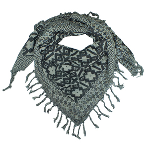 Écharpe tactique du désert multicolores en coton jacquard aztèque de haute qualité CRAFTSHUB pour hommes - Product Image 1