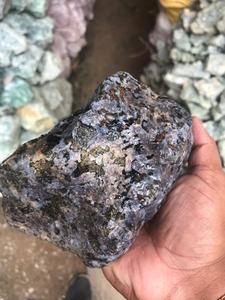 Pierres brutes de jaspe gabbro indigo naturel pour la guérison, la bijouterie et la décoration - Product Image 2