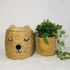 ตะกร้าเก็บของรูปสัตว์น่ารักคุณภาพสูงขายดีสำหรับเด็ก รูปทรงสุนัขจิ้งจอก ผลิตจากเวียดนาม - Product Image 2