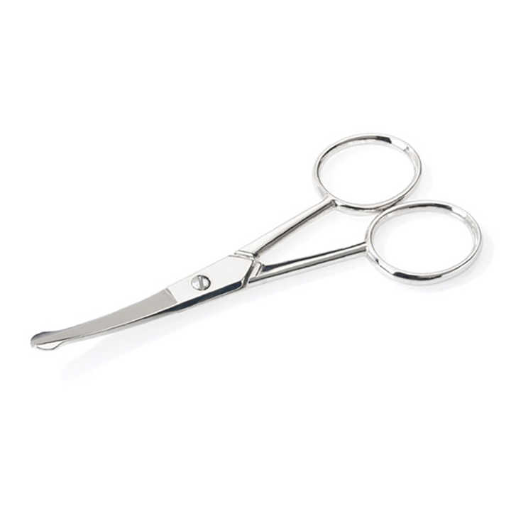 Professional Manicure Scissors Men's Beard and Moustache Trimming Scissors Straight Blade Nose Hair Scissors Sustainable