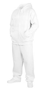 Survêtement personnalisé grande taille saison d'automne 100% Polyester Fleece Full Zipper Eco-Friendly Respirant Survêtement pour - Product Image 2