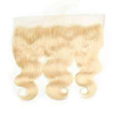 Haute Qualité 613 Blonde Remy Cheveux Bundles Indien Lâche Vague Profonde Dentelle Perruques Style Doux et Naturel - Product Image 4