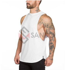 Débardeurs de gym fitness avec logo personnalisé pour hommes, gilets imprimés par sublimation pour la course, sports d'été, impression sur mesure - Product Image 3