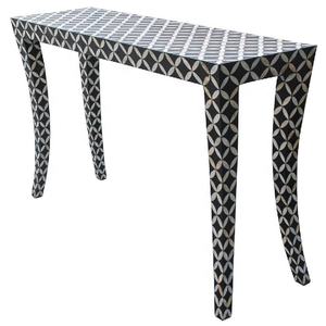 ที่ขายดีที่สุดตกแต่งกระดูกฝังสีดำและสีขาวสีอุจจาระสำหรับบ้านและสำนักงานใช้ - Product Image 3