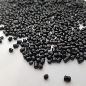 PE LLDPE HDPE Filler mastebatch/Virgin/Recycled granules + BLACK MASTERBATCH for shopping bag/film/pipe with 35-55% Carbon black