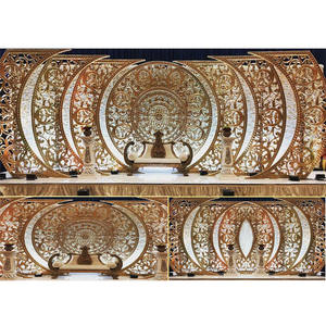 Cadres et panneaux en FRP exquis pour la décoration de mariage, cadres et panneaux modernes pour toile de fond de mariage, cadres de décoration extrêmes pour mariage indien, États-Unis - Product Image 1