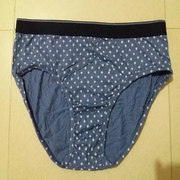 Popular underwear short mens print cotton men briefs private label made in Bangladesh