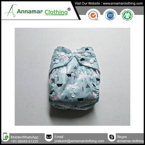 Couches en tissu bio lavable pour bébé, vente en gros, en tissu personnalisé et réutilisable - Product Image 4