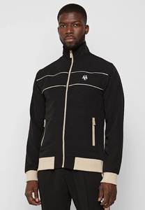 Trajes Deportivos de Invierno Personalizados en Poliéster Negro y Blanco para Hombre con Logotipo Personalizado, Peso Medio, de Pakistán, Productos Huzaifa - Product Image 2