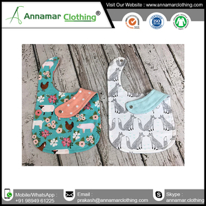 Baberos a granel de algodón para bebé, calidad, certificado ISO, impermeables - Product Image 4