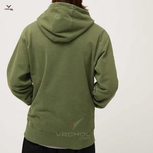 Sudaderas con Capucha de Forro Polar para Hombre, Tallas Grandes, Antiencogimiento, Transpirables, Bordadas, Lisas, con Logotipo Personalizado, de Algodón Grueso con Patrón Sólido, Venta al por Mayor - Product Image 2