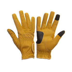 2023 équestre élégant léger équitation gants doigts complets haute qualité en cuir confortable gants d'hiver pour les femmes - Product Image 3