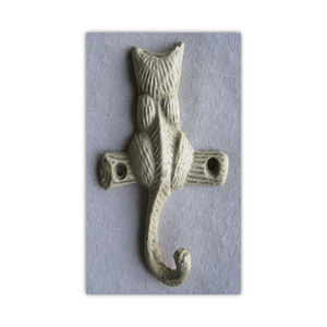 Modern Design Decorative Metal <b>Iron</b> Wall <b>Hook</b> White <b>Cast</b> <b>Iron</b> Cat Shape Wall <b>Hooks</b> for Home and Bedroom Decoration <b>Hooks</b> - Product Image 1