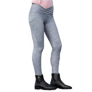 Leggings d'équitation à la mode collants pantalons tissu technique ultra doux coupe extensible vêtements équestres personnalisés fabrication en vrac - Product Image 6