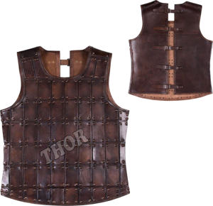 Chaqueta de Armadura Medieval de Cuero, Placa Muscular, Estilo Romano, Cuiras Usable - Product Image 2
