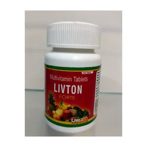 Nuevo exportador líder suministro suplemento sanitario suministro Livton Forte tabletas multivitamínicas para niños a precio barato