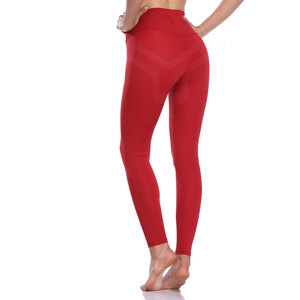 Factory Supply New Comfortable Clothing Push up Fitness <b>Leggings</b> Solid <b>Mesh</b> Women Yoga <b>Legging</b> in Different Colors - Product Image 4