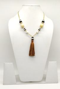 Collar Llamativo Hecho a Mano con Cuentas Chapado en Oro para Mujer, Accesorios de Joyería de Moda para Fiesta o Compromiso, India - Product Image 6