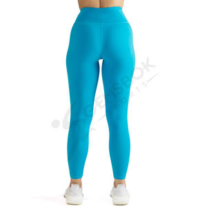 Medias de gimnasio sin costuras de cintura alta personalizadas Pantalones de Yoga de fitness de los más vendidos para entrenamiento de mujer Estilo casual para la temporada de primavera - Product Image 3