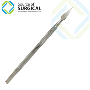 Empujador de Cutículas Profesional de Acero Inoxidable para Uñas, Marca Privada, Modelo SOS-20224 - Product Image 1