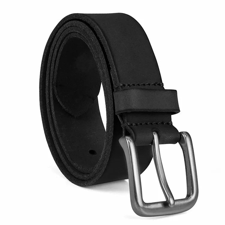 custom logo ceinture pour homme alloy pin buckle brown and black 100% genuine belt leather belt for men