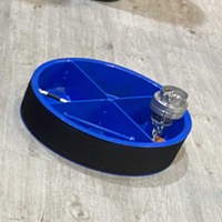 Bouchon de test gonflable Plugline à âme métallique, taille unique, DN200-DN1000, pour canalisations d'eau et d'égouts, en NBR/EPDM, pression 6 bars, norme EN