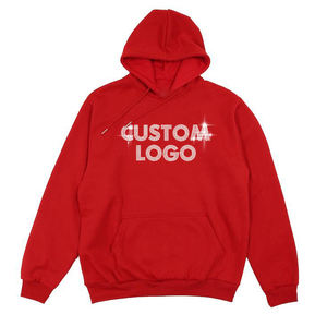 Sudaderas con capucha unisex lisas de 100% algodón con forro polar de invierno con logotipo personalizado para hombres de calidad superior - Product Image 2