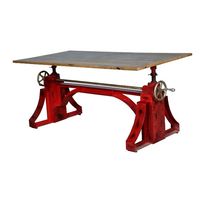 Ensemble de table et chaises de salle à manger en bois massif de luxe, style industriel moderne, confortable, hauteur réglable, meubles de restaurant, salon