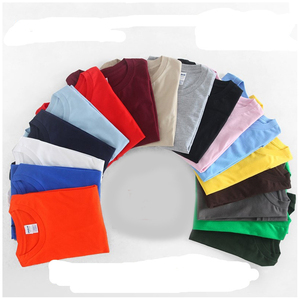 Summer Fashion 100% Cotton Washed Jersey Regular Fit Quick Dry Eco-Friendly Breathable Anti-Wrinkle O-Neck 200g <b>Silk</b> T-<b>shirt</b> <b>Men</b> - Product Image 3