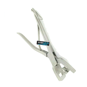 Venta al por mayor: Mejor marca de pinzadora de orejas para ovejas y cabras, de acero inoxidable, 10 pulgadas, doble comando, forma de T, reutilizable, certificada ISO9001, para ganado. - Product Image 4