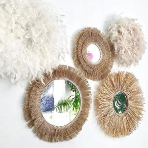 กระจกมาคราเม่แฮนด์เมดแห่งความสุข - Product Image 1