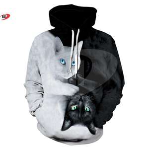 เสื้อฮู้ดผู้ชายผ้าโพลีเอสเตอร์100% มีฮู้ดพิมพ์ซับลิเมชันสำหรับกีฬาฤดูหนาวออกแบบโลโก้ได้ตามต้องการ - Product Image 6