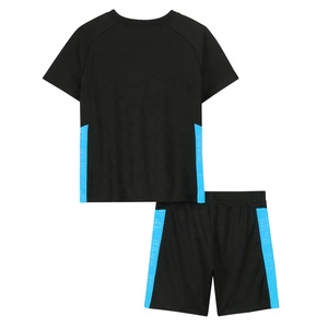 Vente en gros d'uniformes de football pour jeunes sur mesure T-shirt en maille 100% polyester Vêtements de sport courts Vêtements de football Maillot d'uniforme - Product Image 3