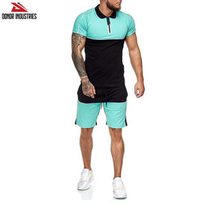 ชุดสูทขาสั้นผู้ชาย ชุดลำลองฤดูร้อน เสื้อผ้าฤดูร้อน 2 สี ชุดกีฬา 2026 เสื้อยืด+กางเกงขาสั้นผู้ชาย ชุดเซ็ตผู้ชาย - Product Image 2