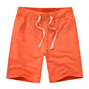 Pantalones Cortos Deportivos Unisex de Gimnasio al por Mayor, Logotipo Personalizado Bordado, Lona Sólida 100% Algodón, Pantalones Cortos de Verano de Alta Calidad para Hombre - Product Image 5