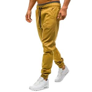 Direct Factory Sale <b>Men's</b> Casual Sweatpants for Jogging Fitness Breathable Elastic <b>Waist</b> Mid <b>Waist</b> Closure Customizable Logo - Product Image 2