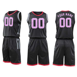 Uniforme de Baloncesto de la Mejor Calidad, 100% Poliéster, Tallas Grandes, Antibacterial, Secado Rápido, Transpirable, Logotipo Personalizado, Kits Unisex - Product Image 1