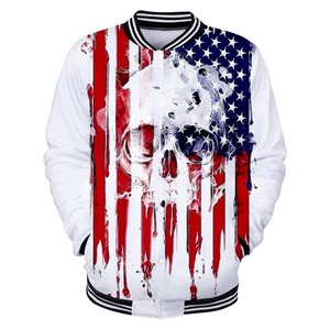 Wholesale High Quality Custom Sublimation Men's Casual Letterman Jacket - Product Image 5