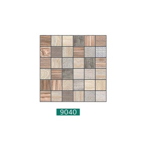 Carrelage de sol en porcelaine décoratif de petite surface mate design en pierre carrée 40x40cm - Product Image 1