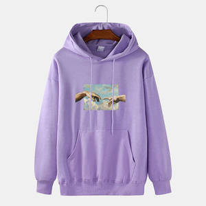 Good High Best 2025 Vintage Men Hoodie Manufacturer Clothing Customize Pattern <b>Label</b> Blank Full Sweatshirt Hoodies - Product Image 6