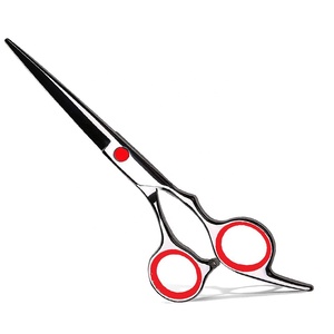 Juego de tijeras de peluquero profesional de alta calidad con punta de hoja afilada de acero inoxidable herramienta de belleza con estuche de cuero PU - Product Image 2