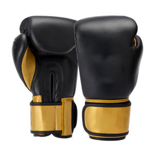 Guantes de boxeo de cuero de vaca de todos los tamaños para artes marciales y boxeo - Product Image 5