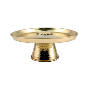 Support à gâteaux fait à la main de Table, Look Premium, nouveau Design décoratif, support à gâteaux de forme carrée en métal, articles de fête - Product Image 6