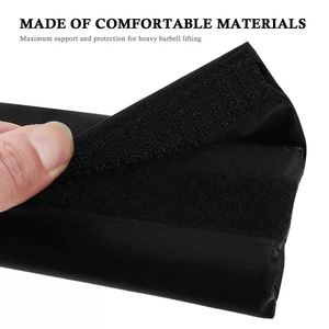 Comfortable Thick Cushion <b>Barbell</b> Pad Hip Thrust Weightlifting Neck Shoulder Protective Support <b>Barbell</b> for Standard Bar Machine - Product Image 2